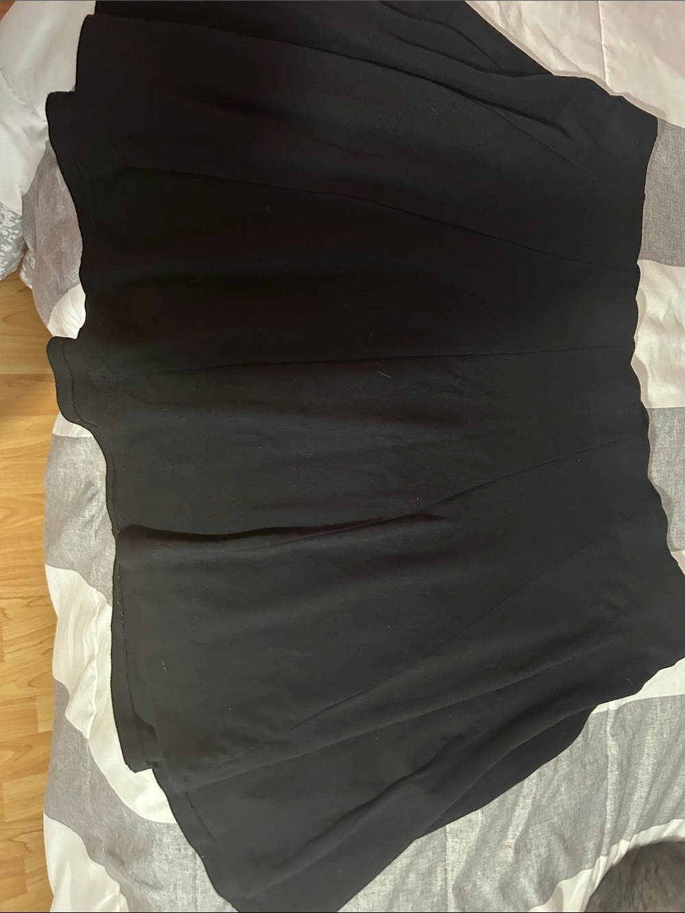 Black Flared Skirt